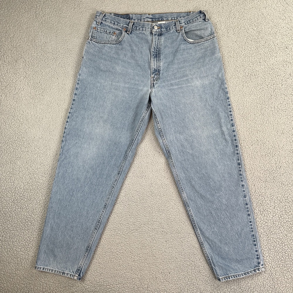 VTG Y2K Levi's 560 Loose Fit Tapered Leg Jeans Men 38x31 Blue Skater Light Wash